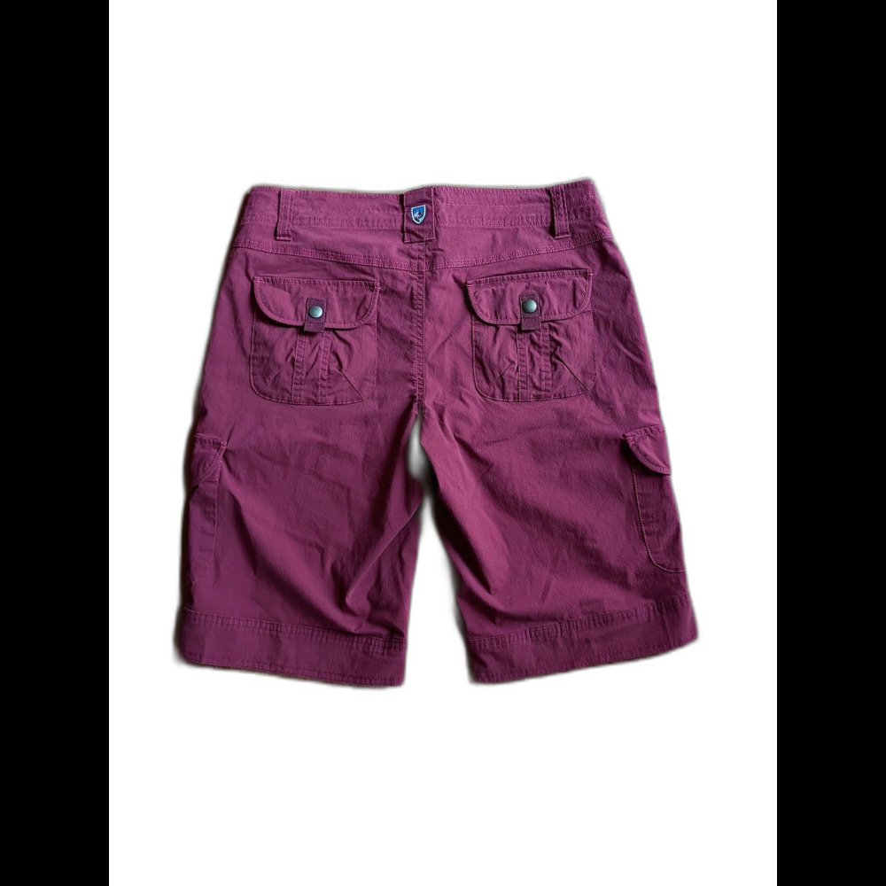 Kuhl Cargo Shorts 8 Burgundy - Picture 2 of 12
